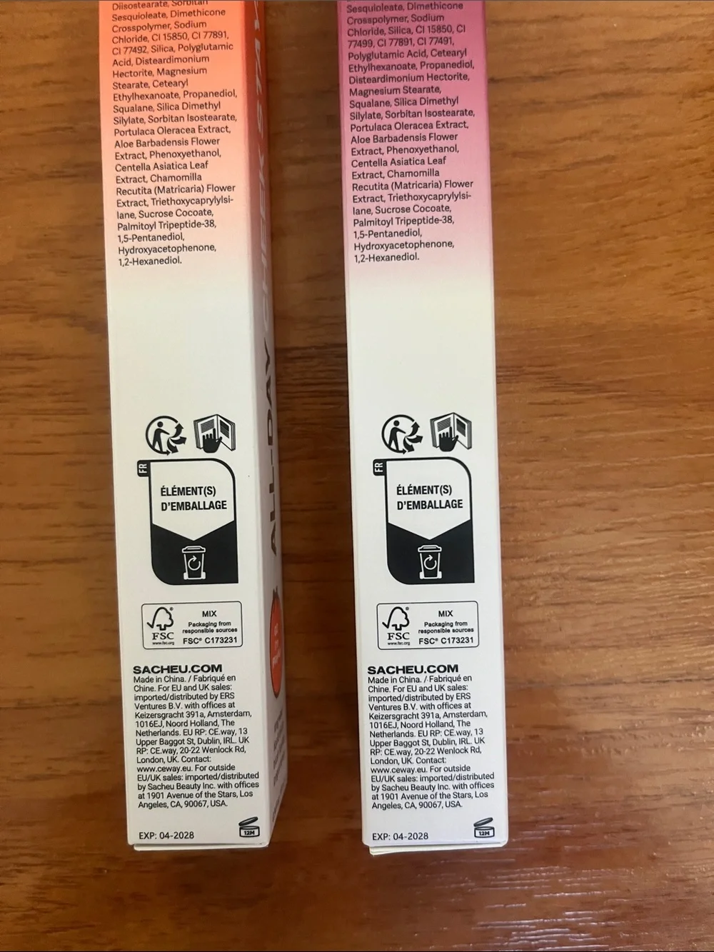 SACHEU All-Day Cheek Stay-N Liquid Blush Duo — 02 I’m Playful & 03 I’m Guilty